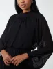 High Neck Pleated Midi Dress sold by Blue Vanilla