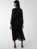 High Neck Pleated Midi Dress sold by Blue Vanilla