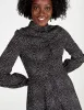 HETTIE - Monochrome Spot Collar Dress sold by Blue Vanilla