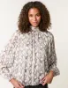 Rhinestone Studded Snake Print Blouse sold by Blue Vanilla