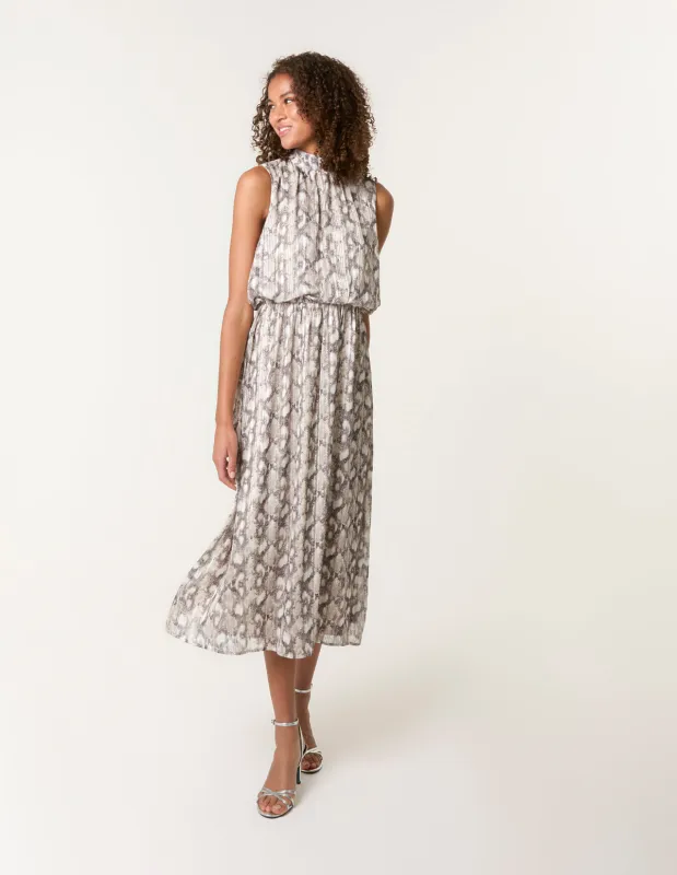 Snake Print Diamante Dress sold by Blue Vanilla