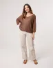 Crochet V Neck Jumper sold by Blue Vanilla