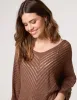 Crochet V Neck Jumper sold by Blue Vanilla