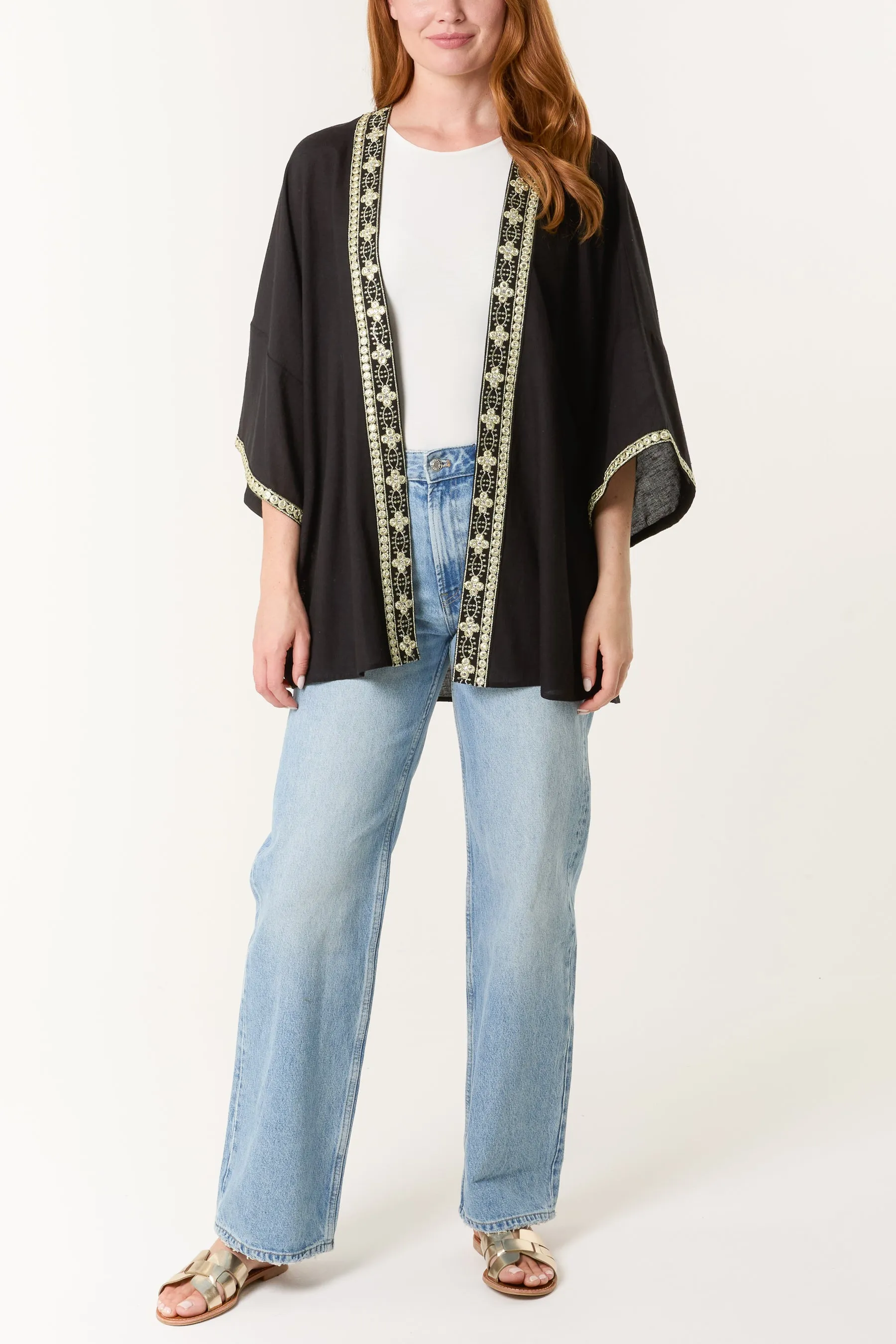 Embellished Kimono sold by Blue Vanilla product image thumbnail 3