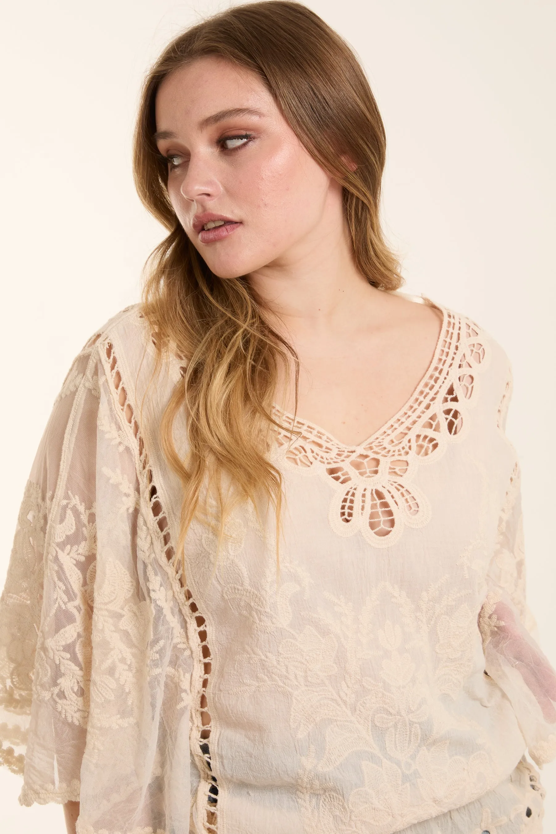 Butterfly Print Blouse sold by Blue Vanilla product image thumbnail 2