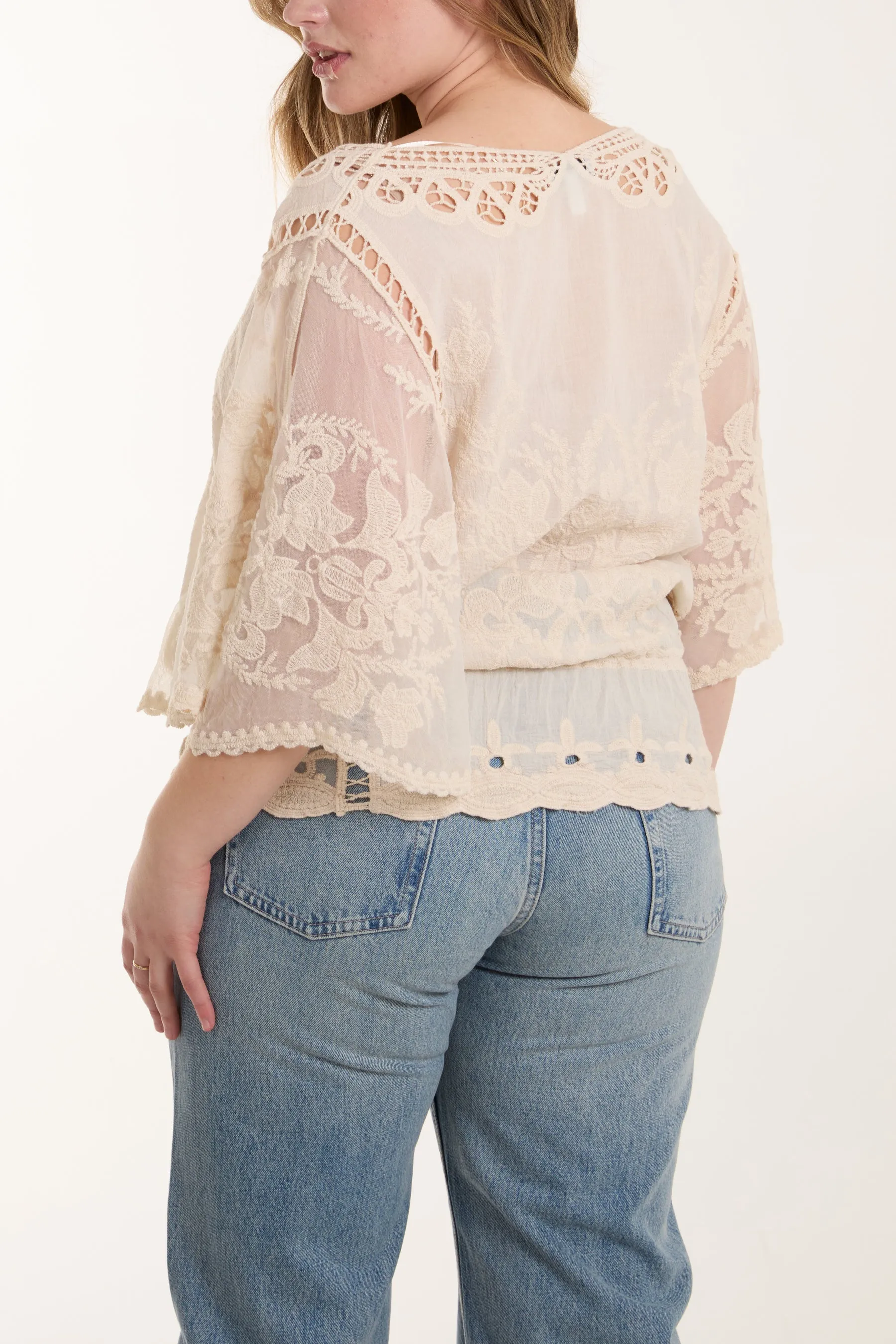 Butterfly Print Blouse sold by Blue Vanilla product image thumbnail 4