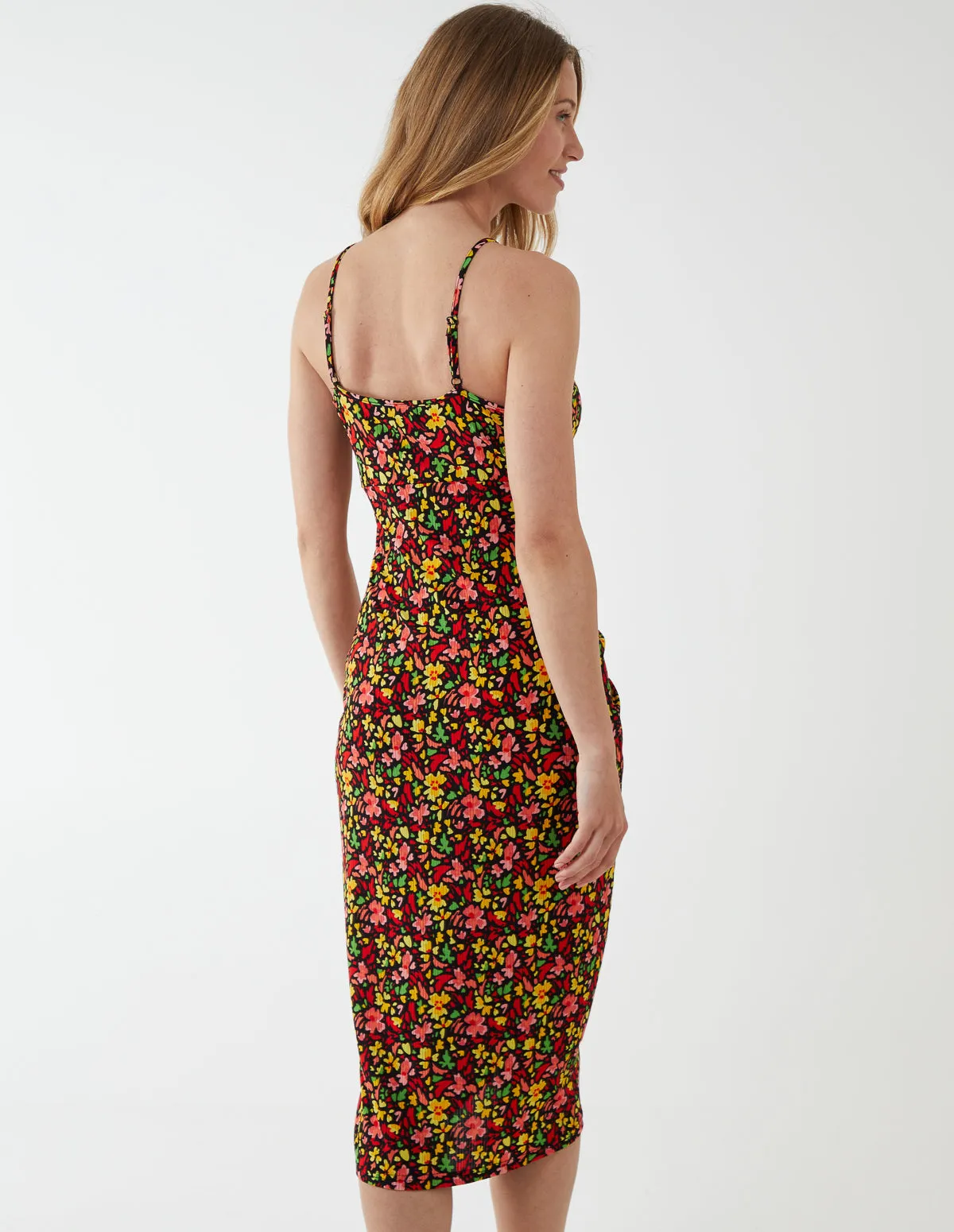 Ruched Front Cami Dress sold by Blue Vanilla product image thumbnail 5