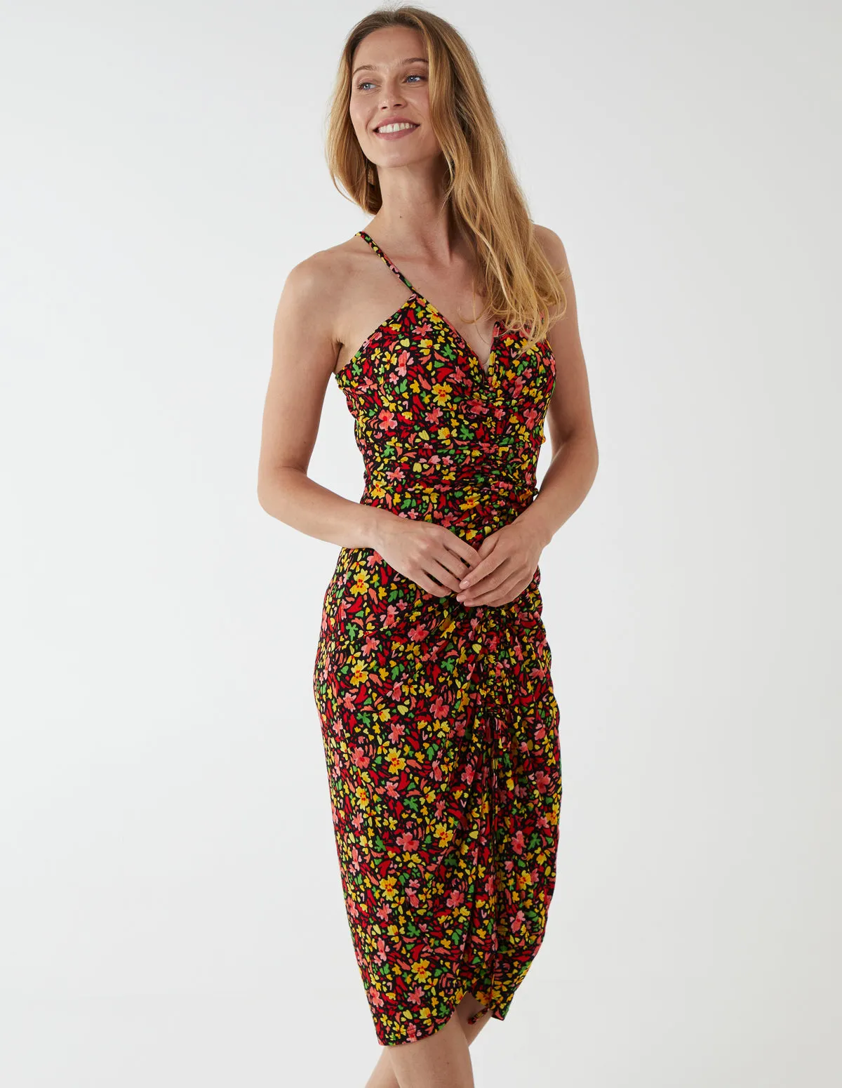 Ruched Front Cami Dress sold by Blue Vanilla