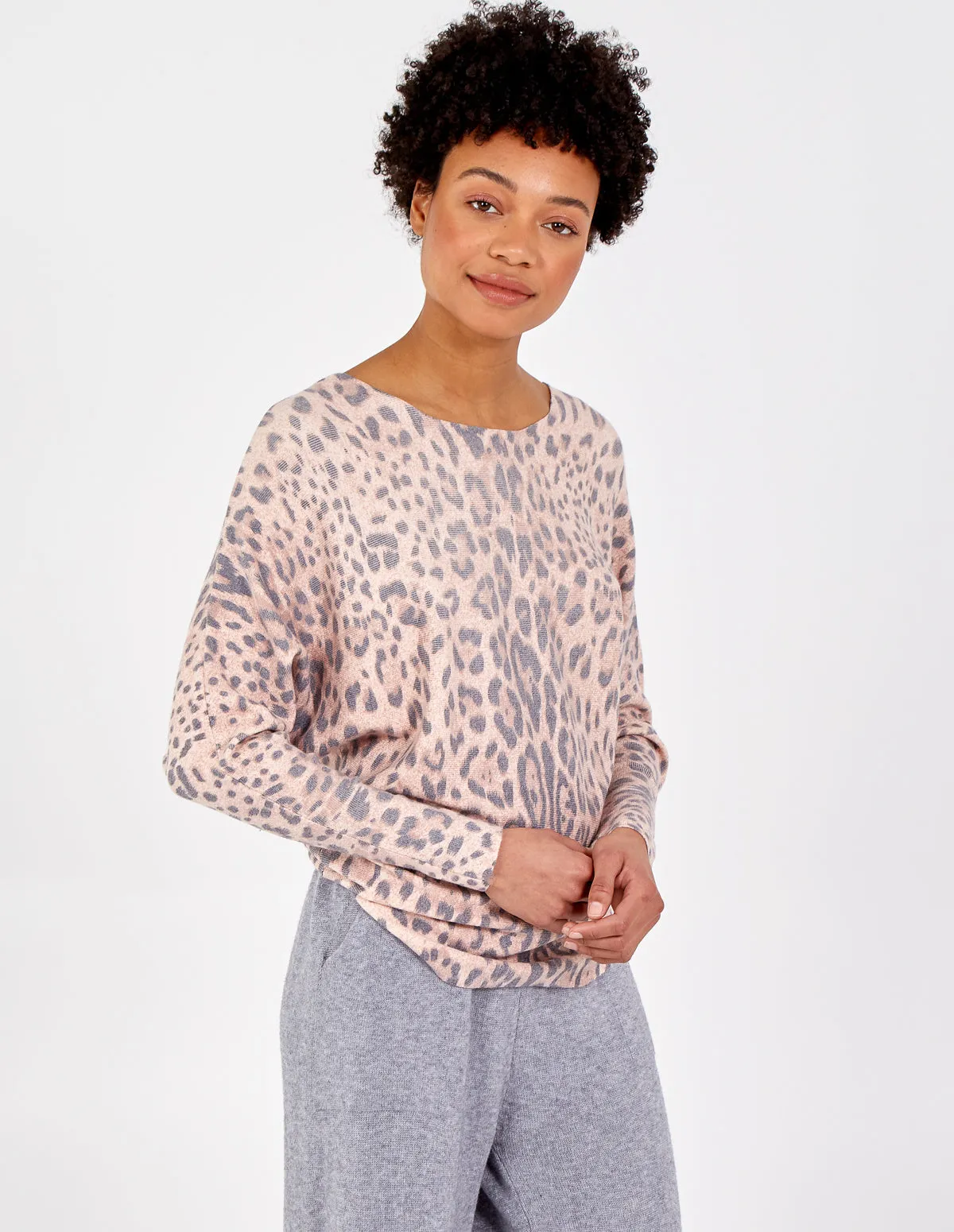 Leopard Print Batwing Top sold by Blue Vanilla product image thumbnail 2