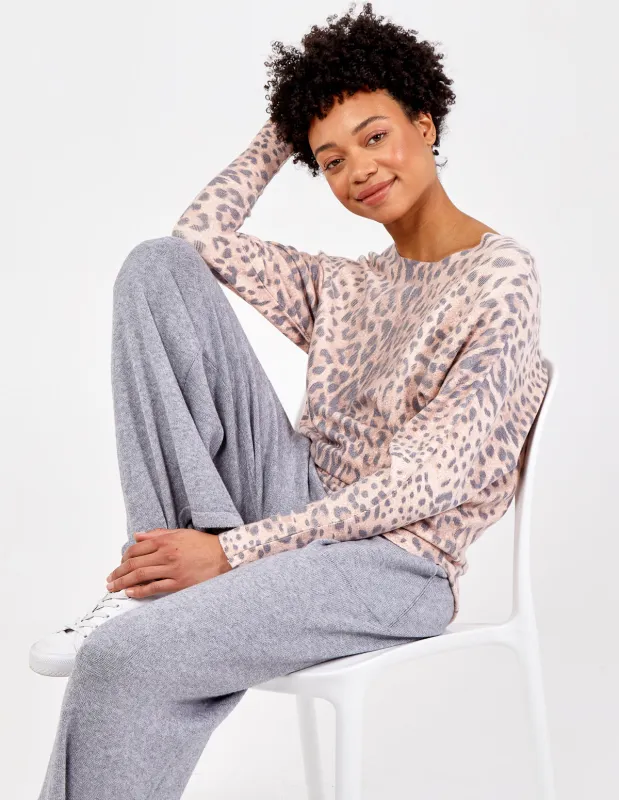 Leopard Print Batwing Top sold by Blue Vanilla