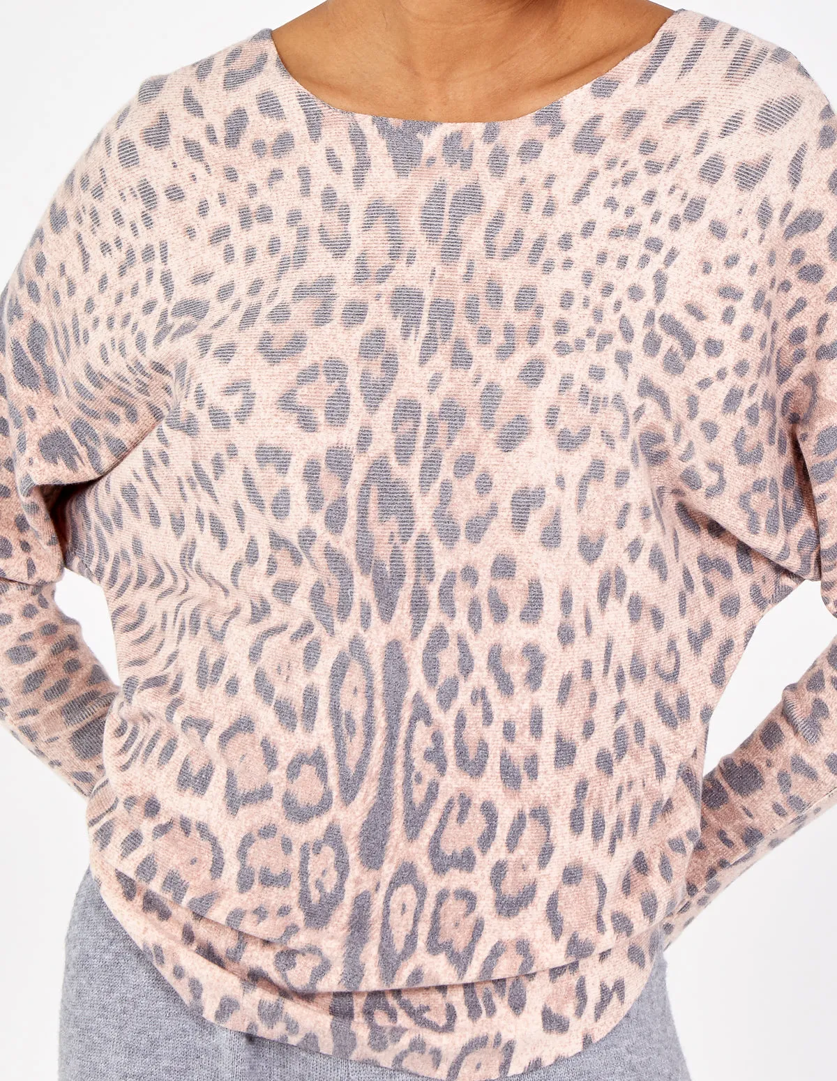 Leopard Print Batwing Top sold by Blue Vanilla product image thumbnail 4