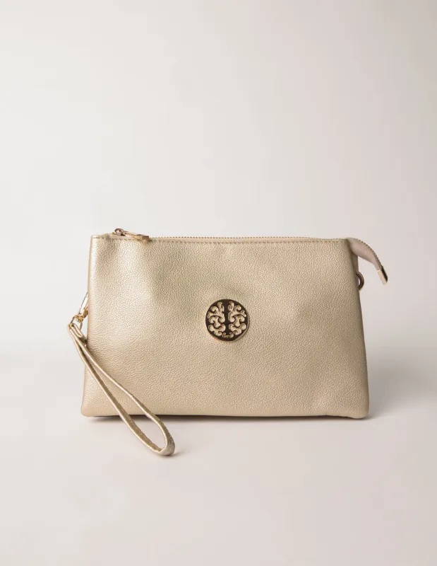 Clutch With Detachable Strap sold by Blue Vanilla