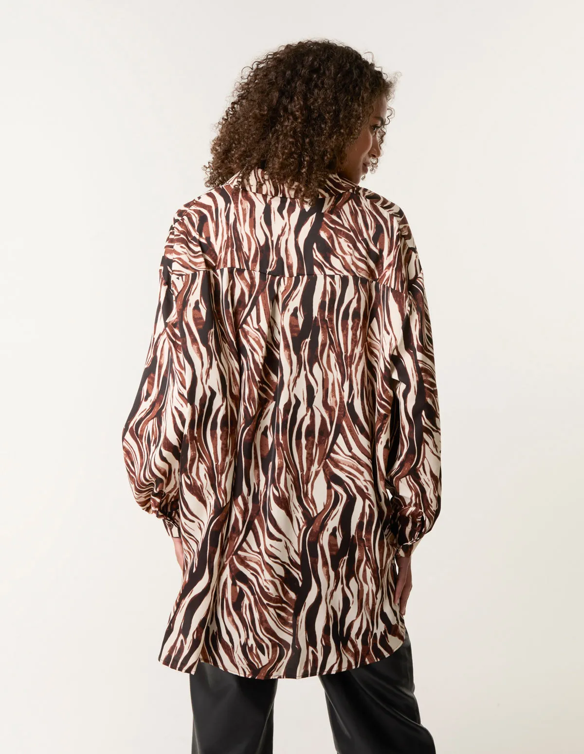 Zebra Print Shirt sold by Blue Vanilla product image thumbnail 4