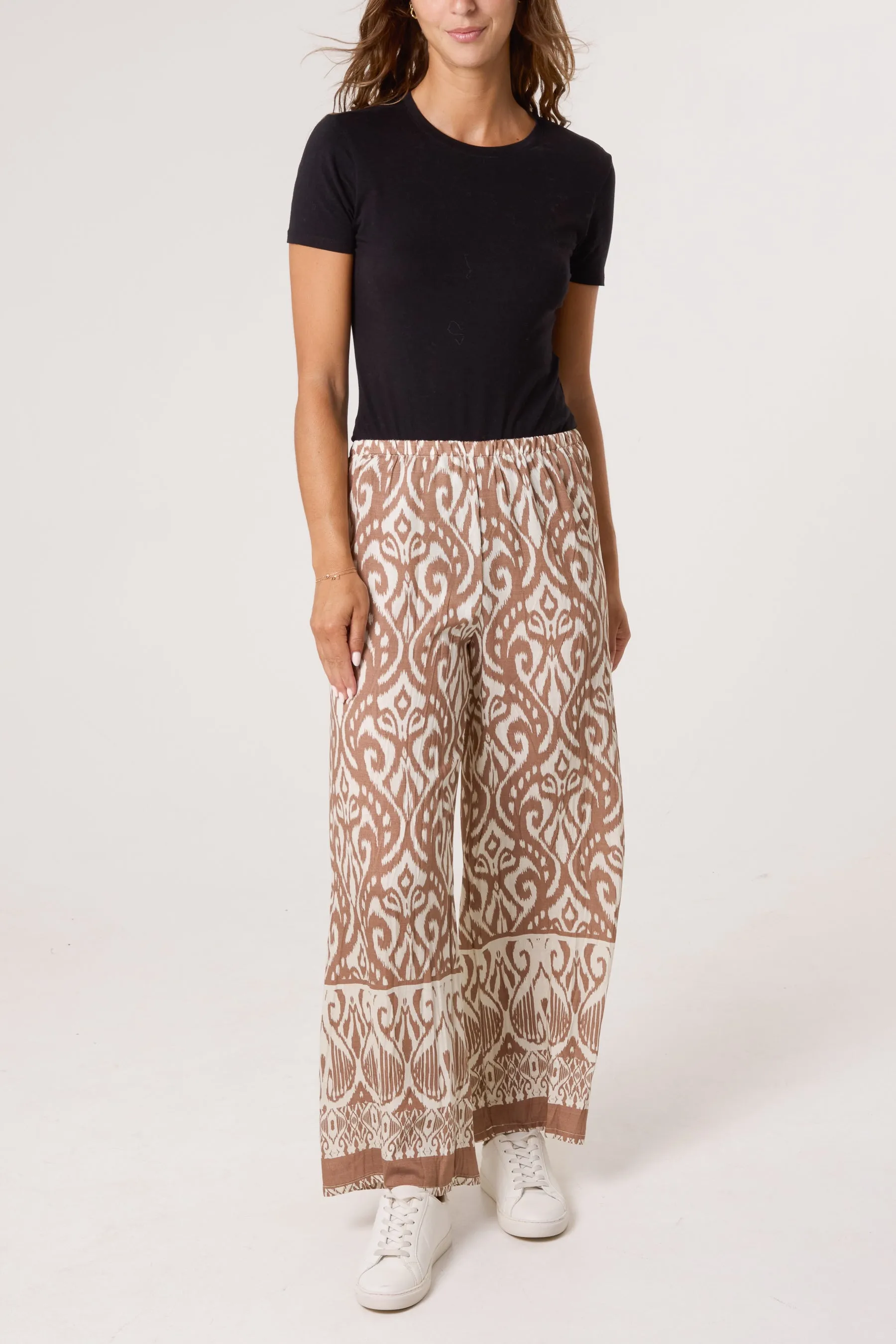 Printed Elasticated Trousers sold by Blue Vanilla product image thumbnail 4