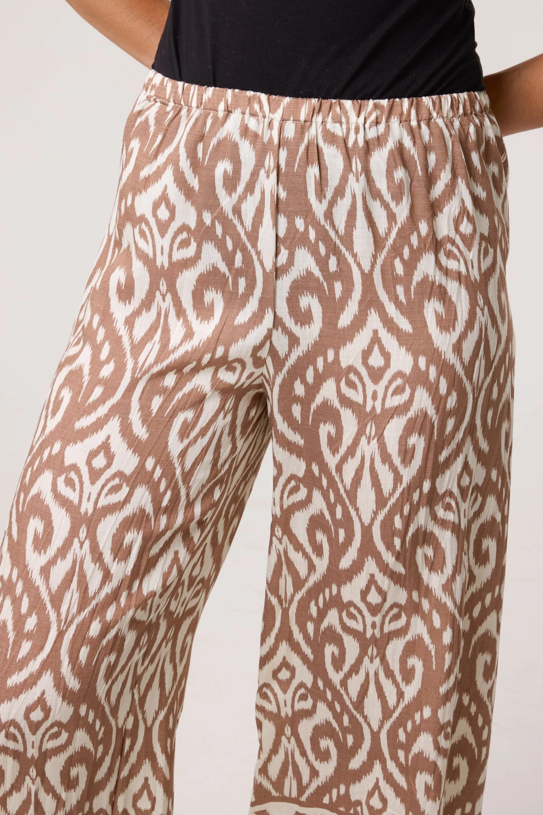 Printed Elasticated Trousers sold by Blue Vanilla product image thumbnail 2