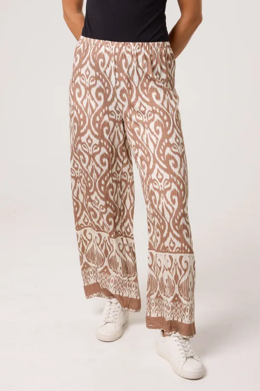 Printed Elasticated Trousers sold by Blue Vanilla