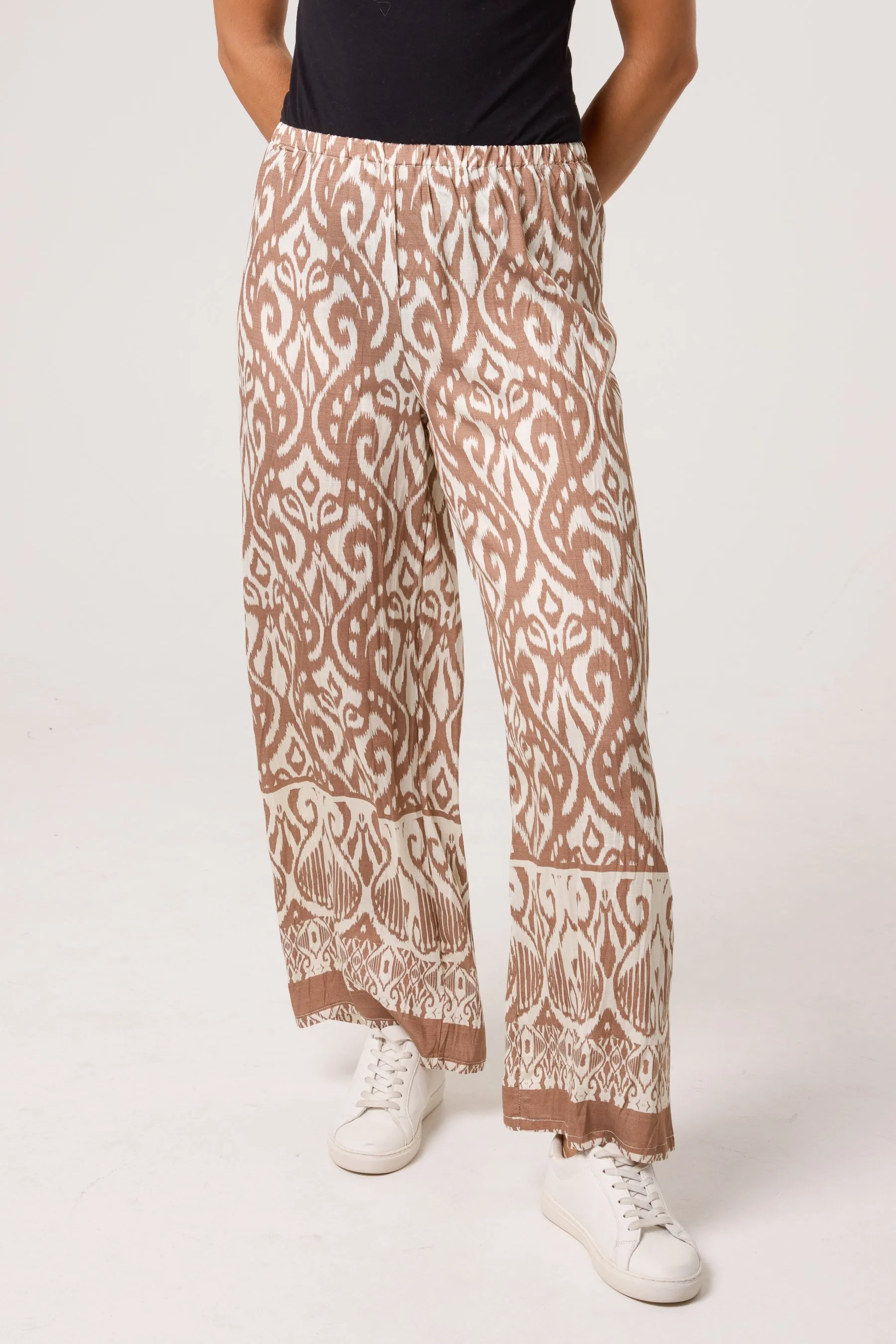 Printed Elasticated Trousers sold by Blue Vanilla