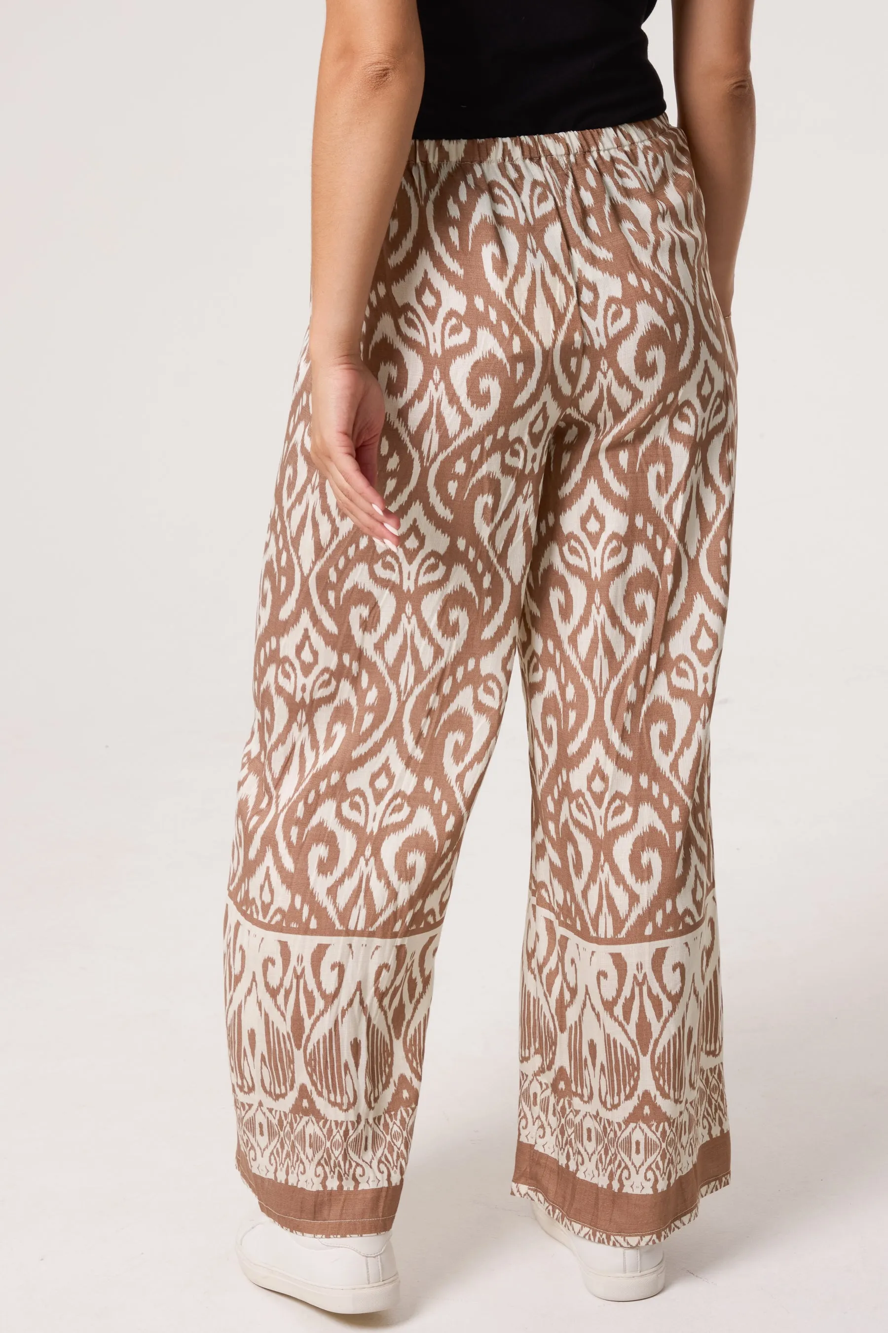 Printed Elasticated Trousers sold by Blue Vanilla product image thumbnail 3