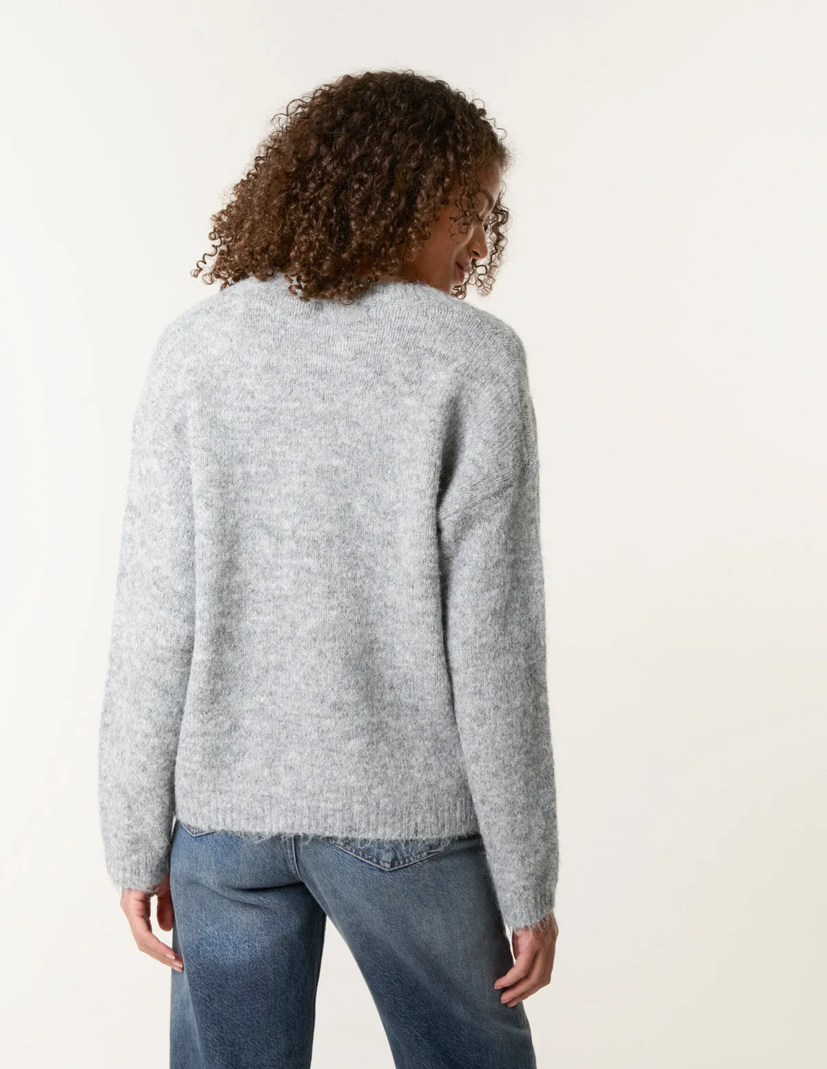 Jumper With Embroidered Flowers sold by Blue Vanilla product image thumbnail 4