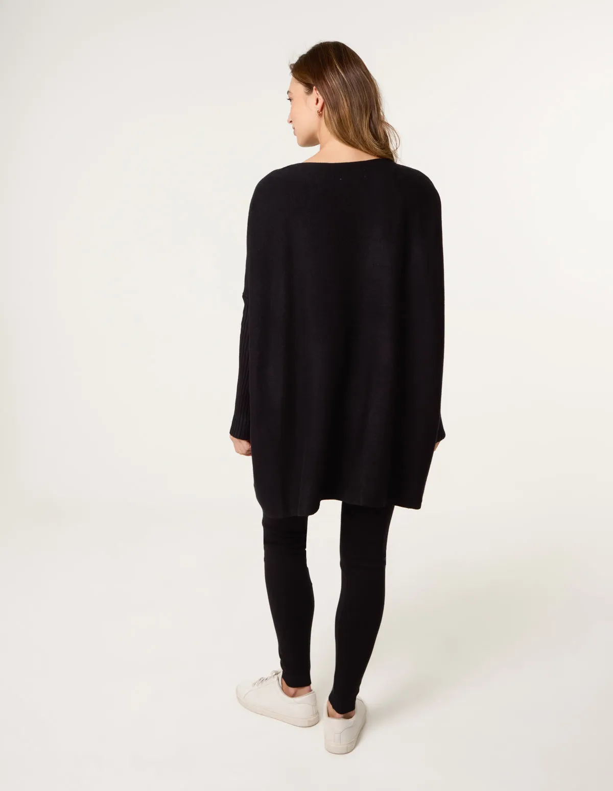 Heart Diamante Oversized Jumper sold by Blue Vanilla product image thumbnail 4