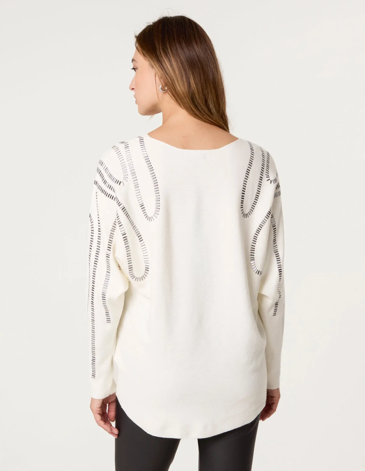 Embellished Shoulder Jumper sold by Blue Vanilla product image thumbnail 4