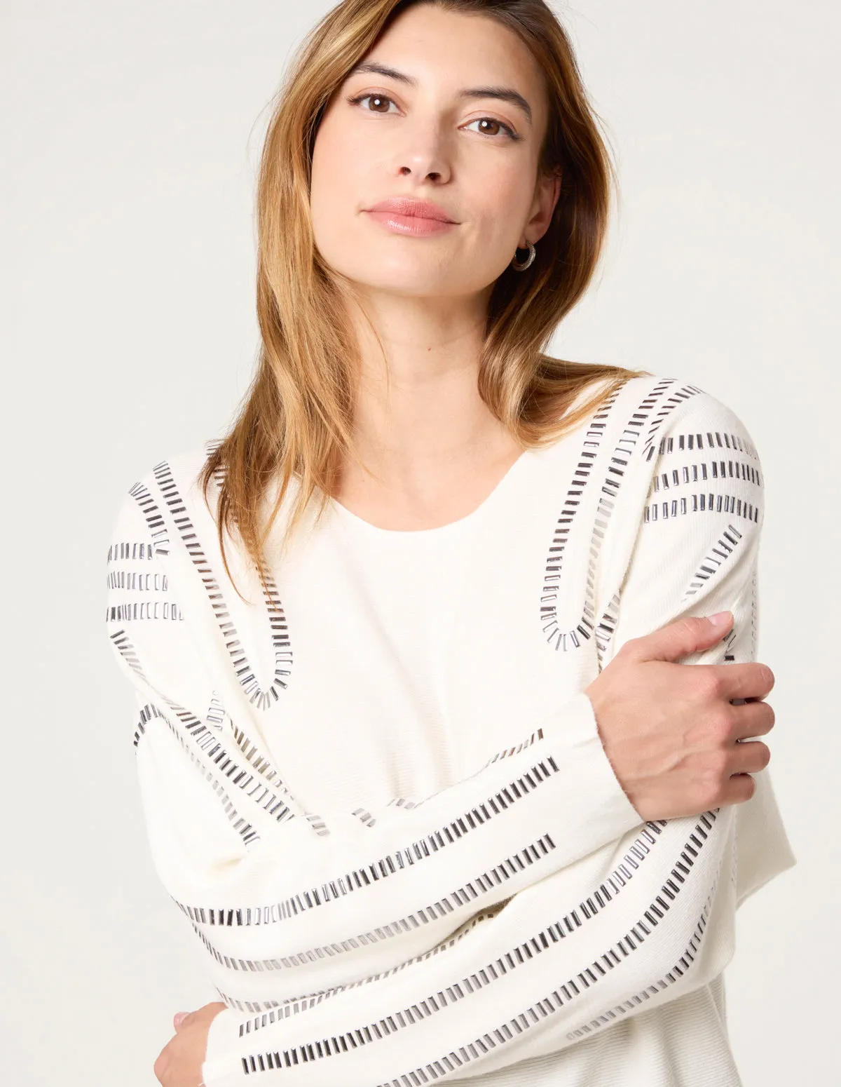 Embellished Shoulder Jumper sold by Blue Vanilla