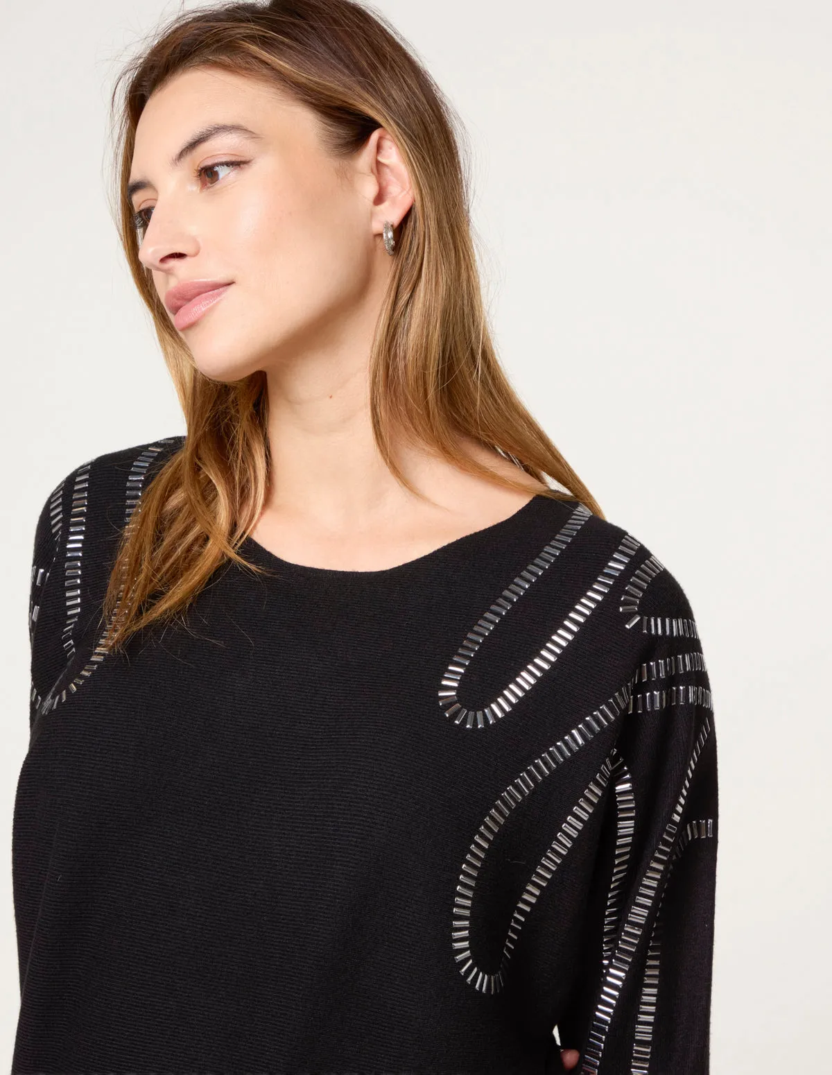 Embellished Shoulder Jumper sold by Blue Vanilla product image thumbnail 2