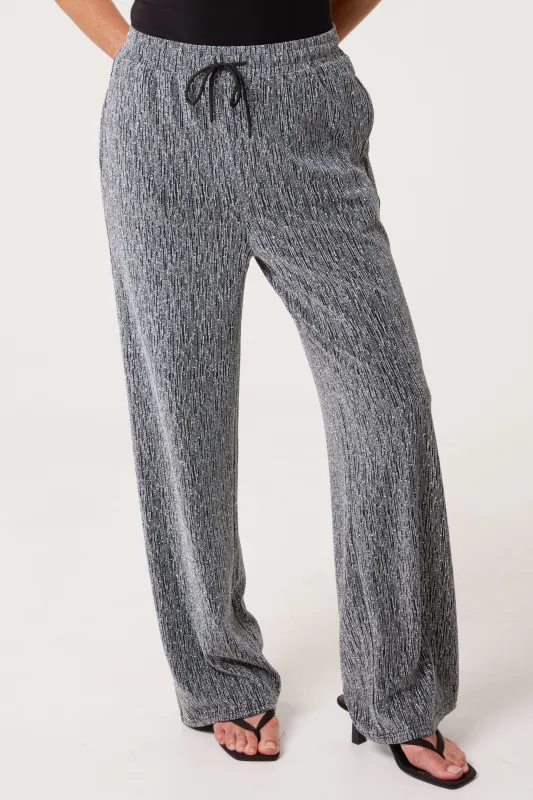 Rhinestone Detailed Trousers made by Blue Vanilla