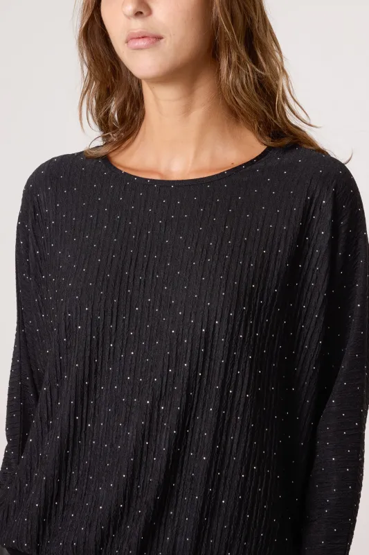 Rhinestone Batwing Top sold by Blue Vanilla