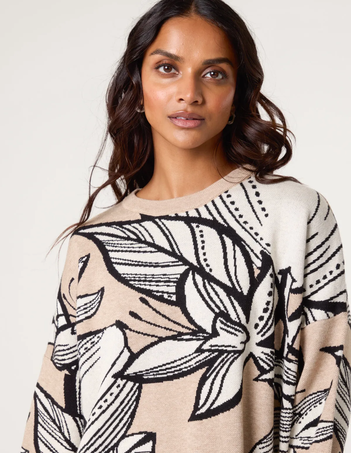 Flower Pattern Jumper sold by Blue Vanilla product image thumbnail 3