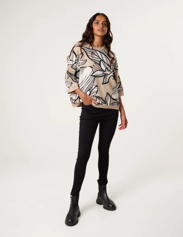 Flower Pattern Jumper sold by Blue Vanilla