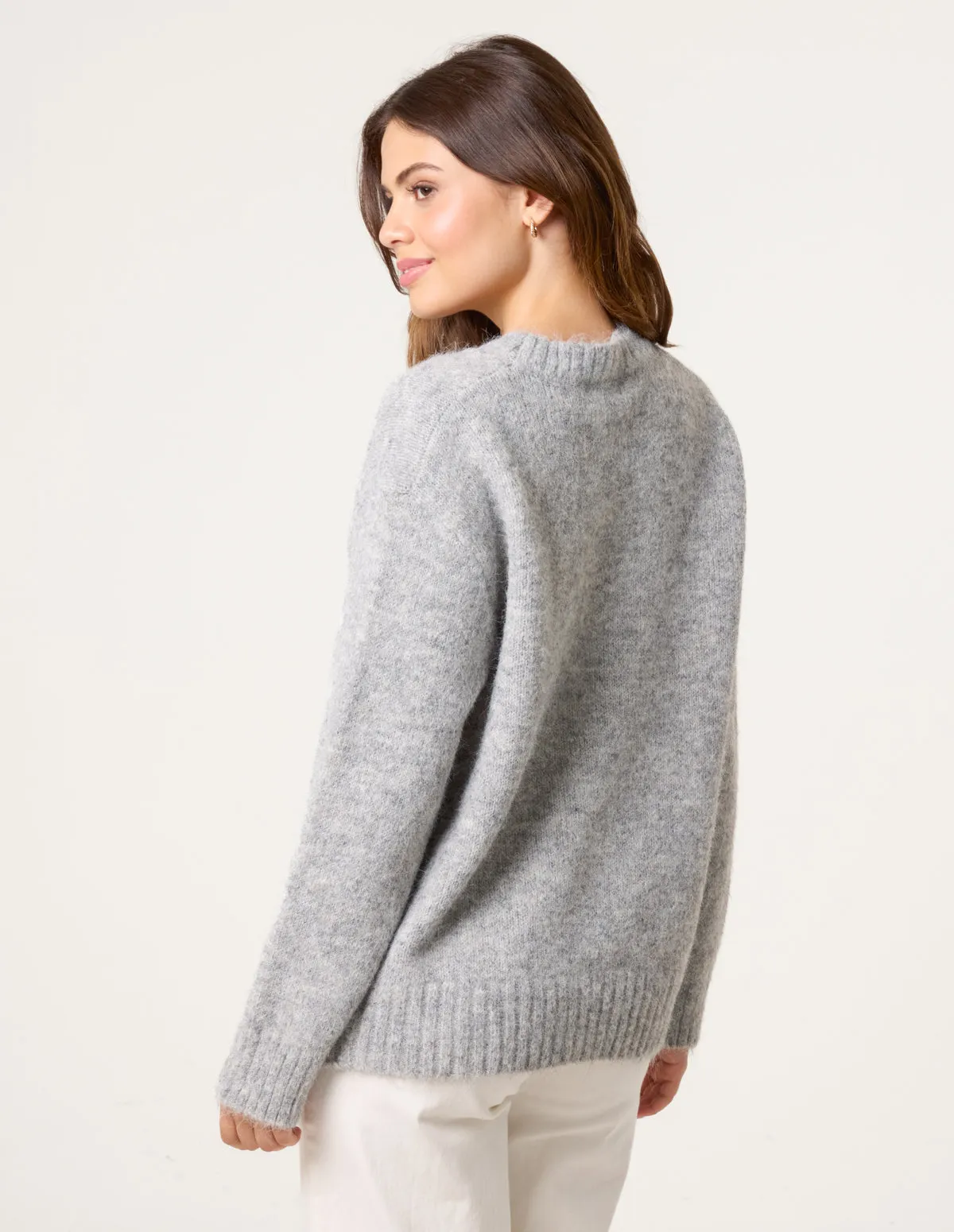 Diamante Detailed Heart Jumper sold by Blue Vanilla product image thumbnail 5