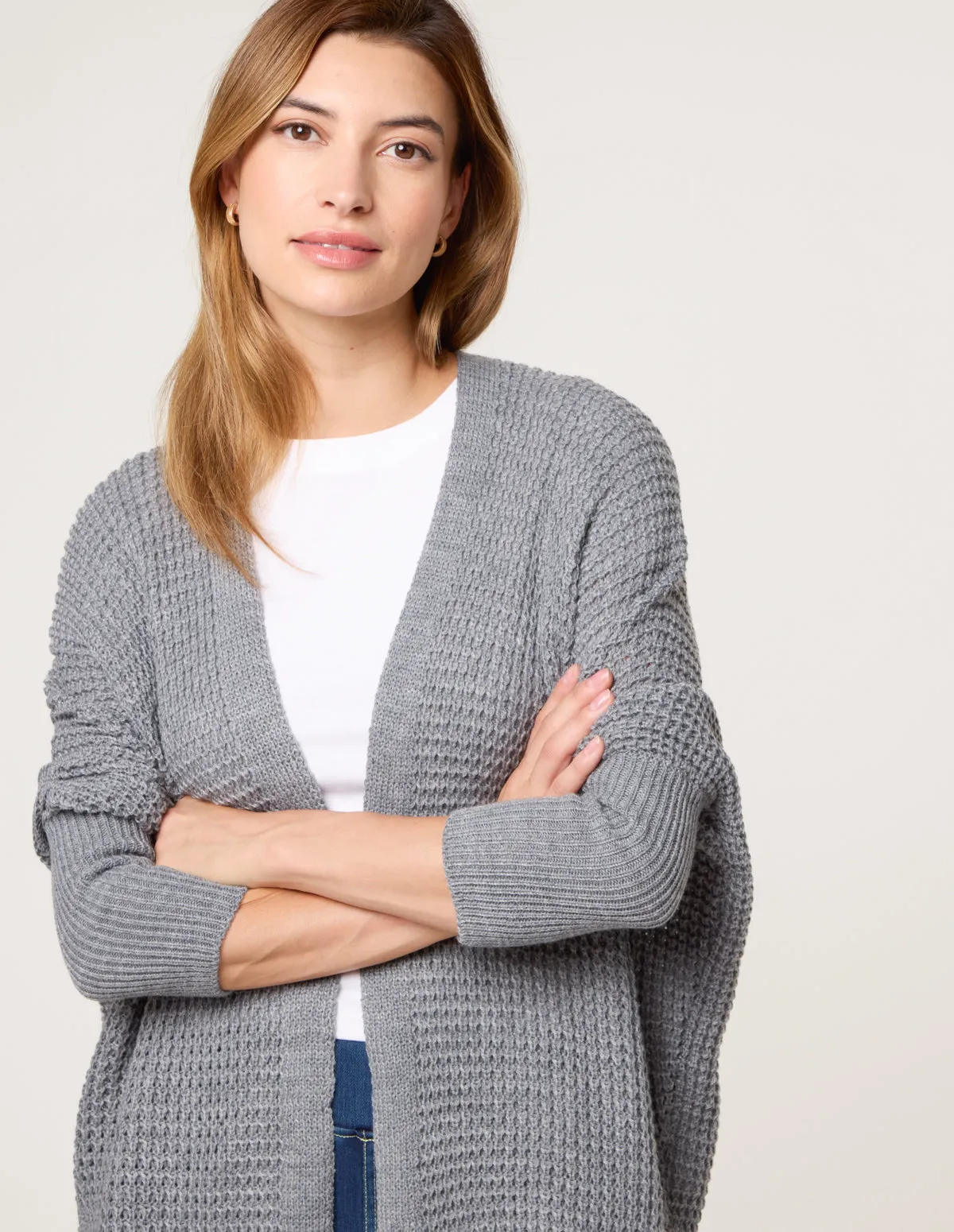 Textured Cardigan sold by Blue Vanilla