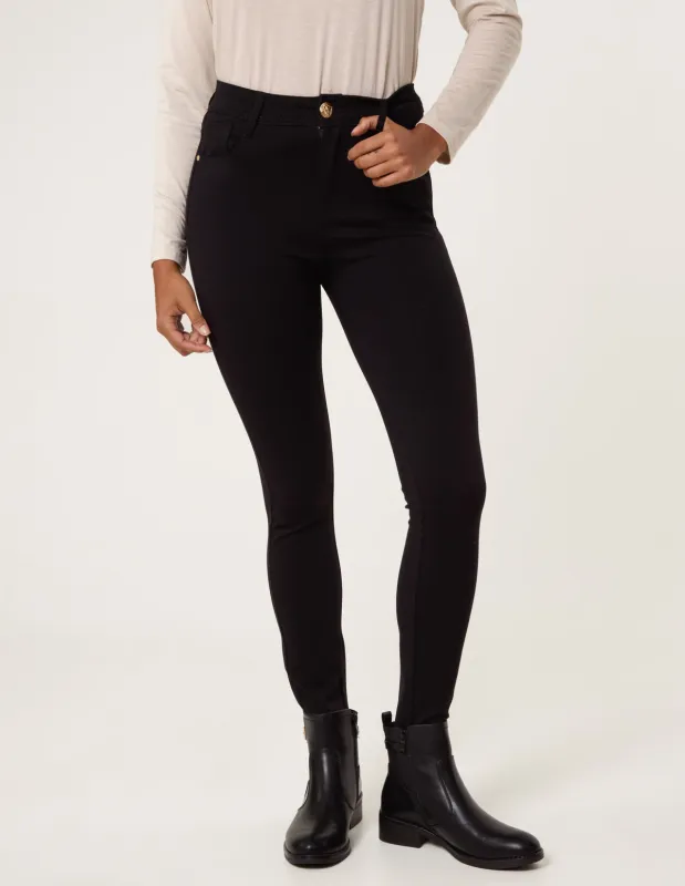 Button Stretch Trousers sold by Blue Vanilla