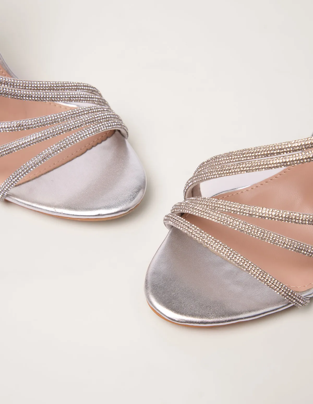 Diamante Slip On Heels sold by Blue Vanilla product image thumbnail 3