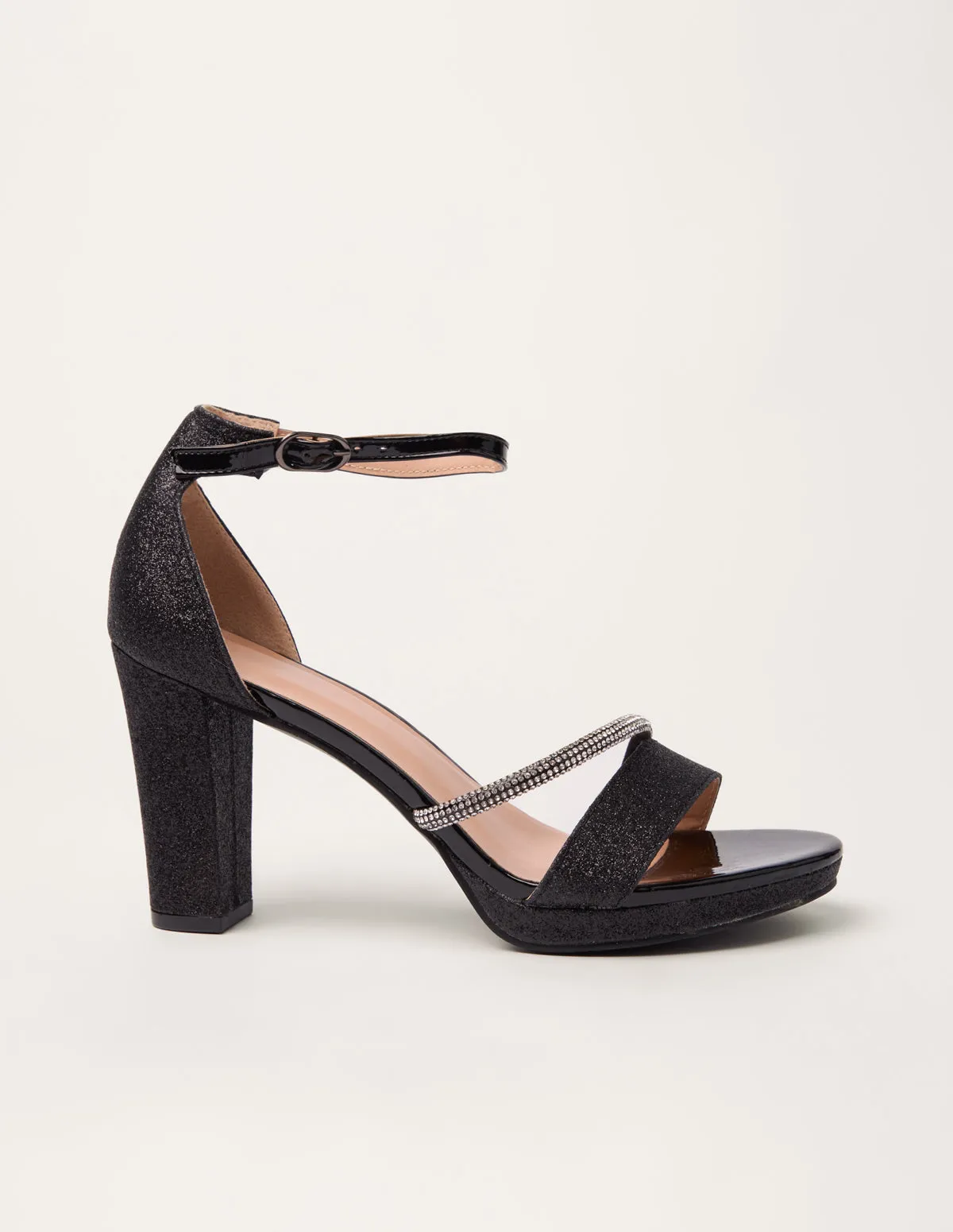 Glitter Diamante Heels sold by Blue Vanilla product image thumbnail 2