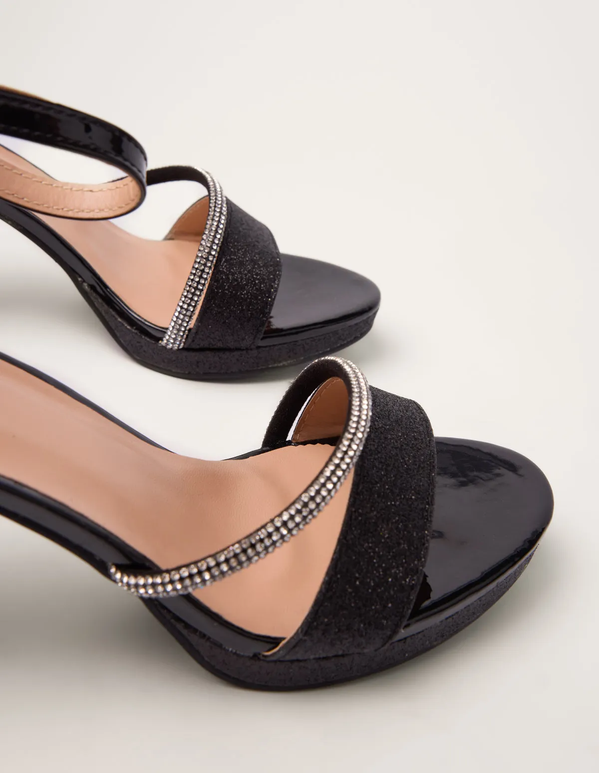 Glitter Diamante Heels sold by Blue Vanilla product image thumbnail 3