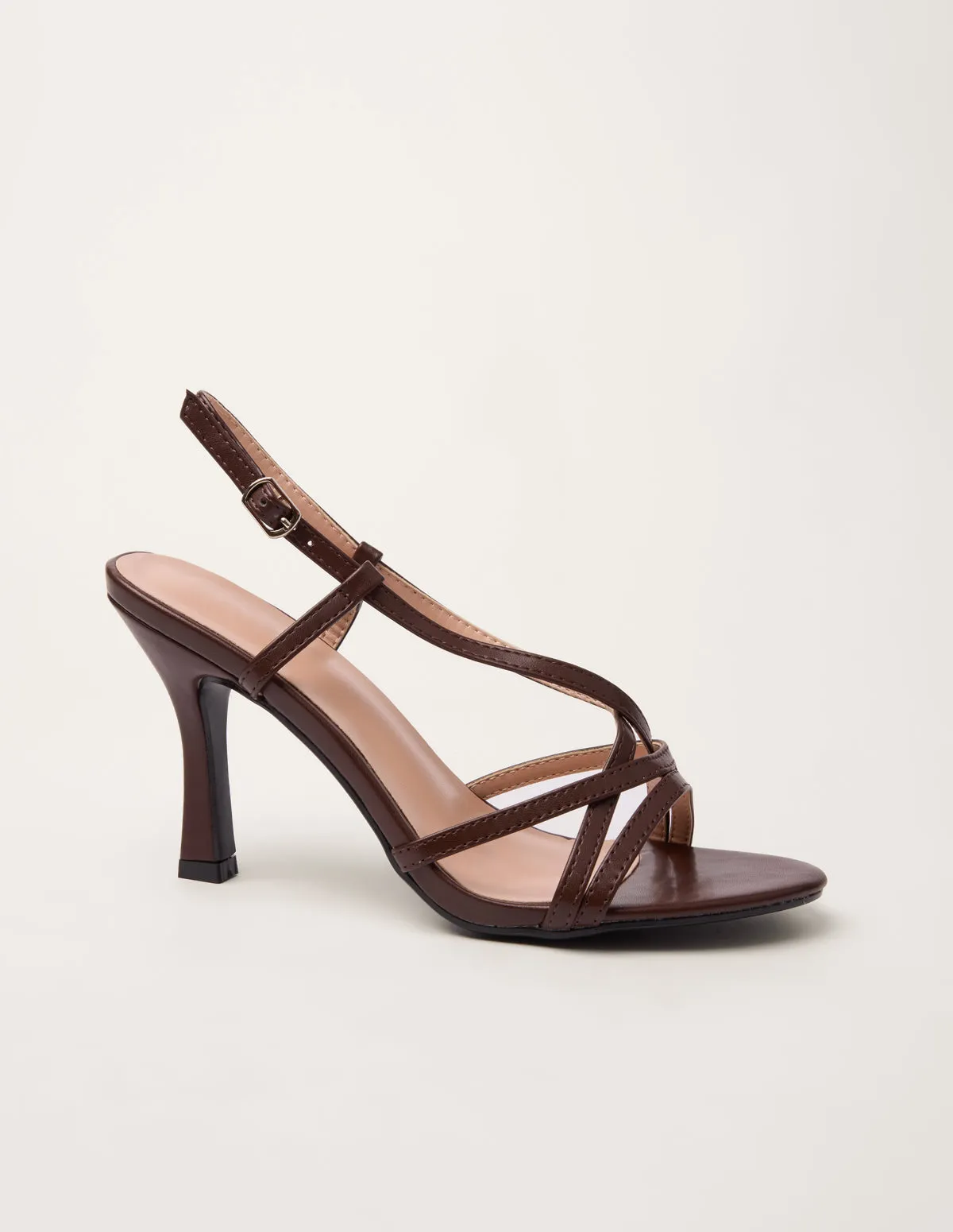 Strappy Cross On Strap Sandals sold by Blue Vanilla product image thumbnail 2