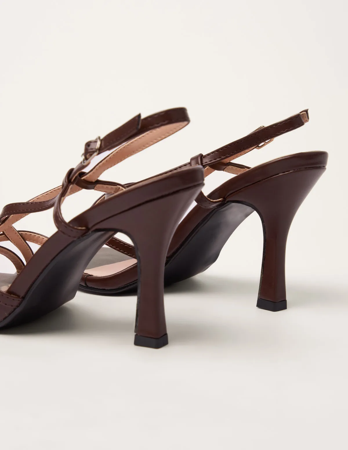 Strappy Cross On Strap Sandals sold by Blue Vanilla product image thumbnail 4