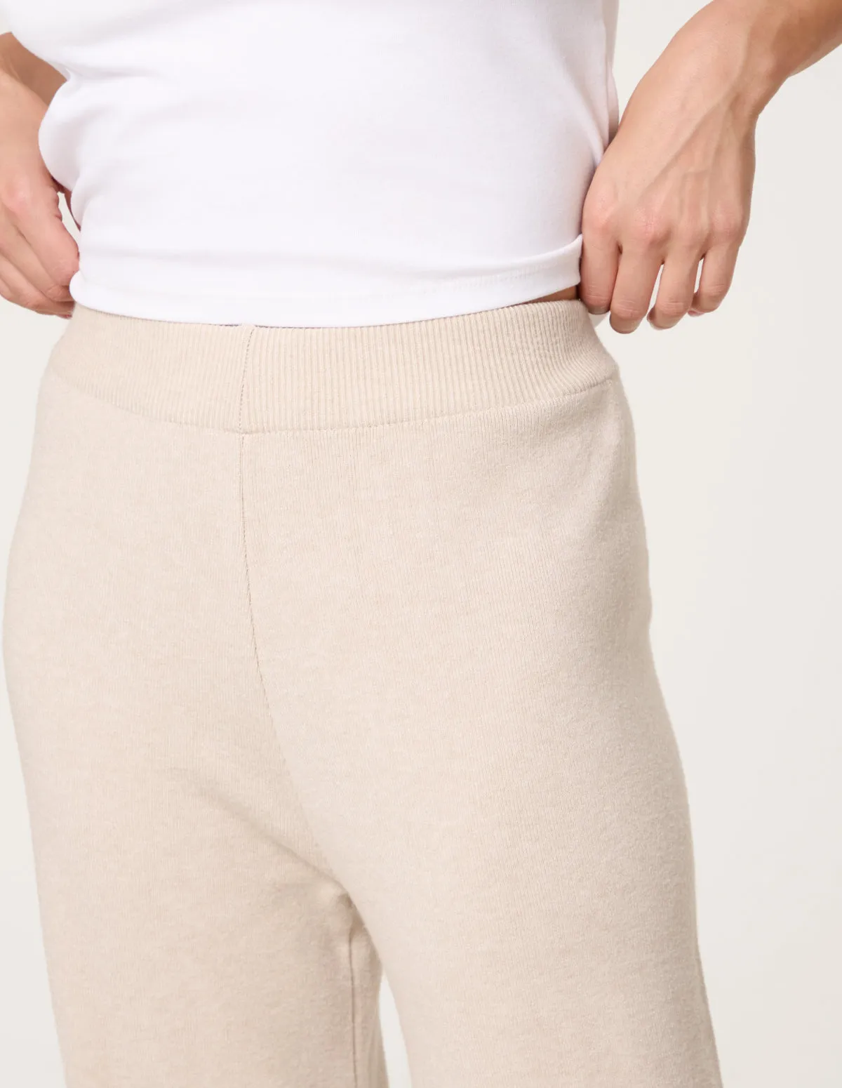 Knitted Wide Leg Trousers sold by Blue Vanilla product image thumbnail 3