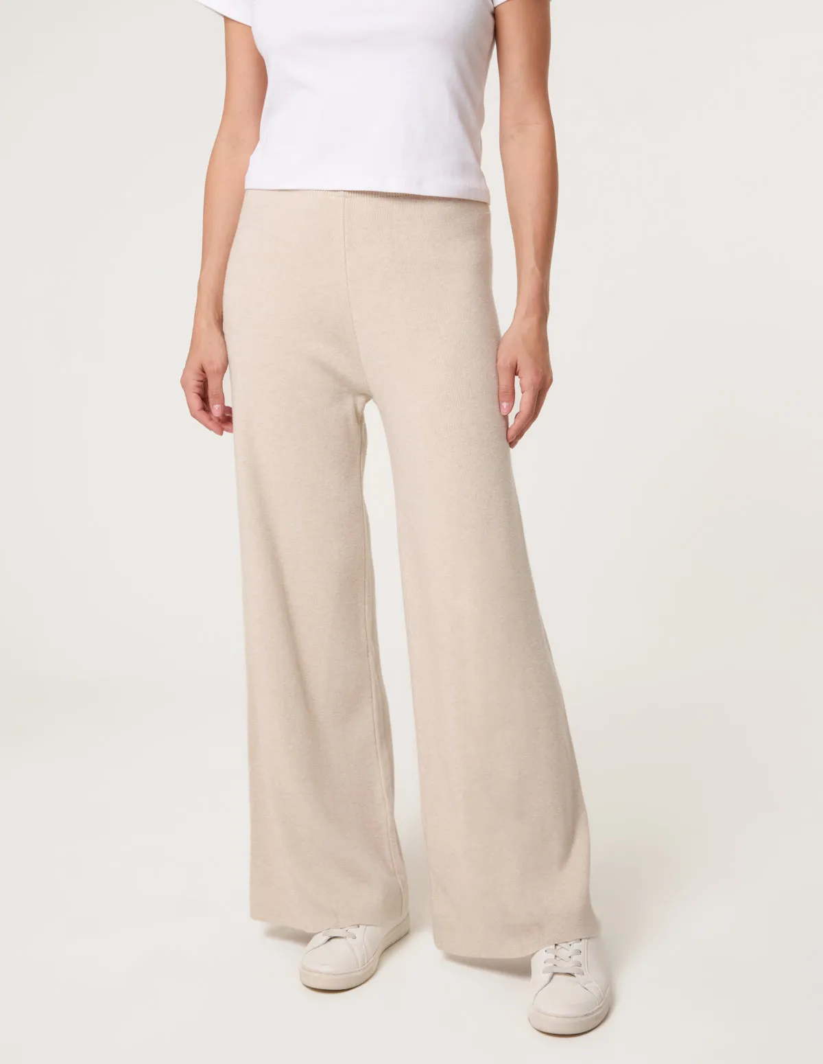 Knitted Wide Leg Trousers sold by Blue Vanilla