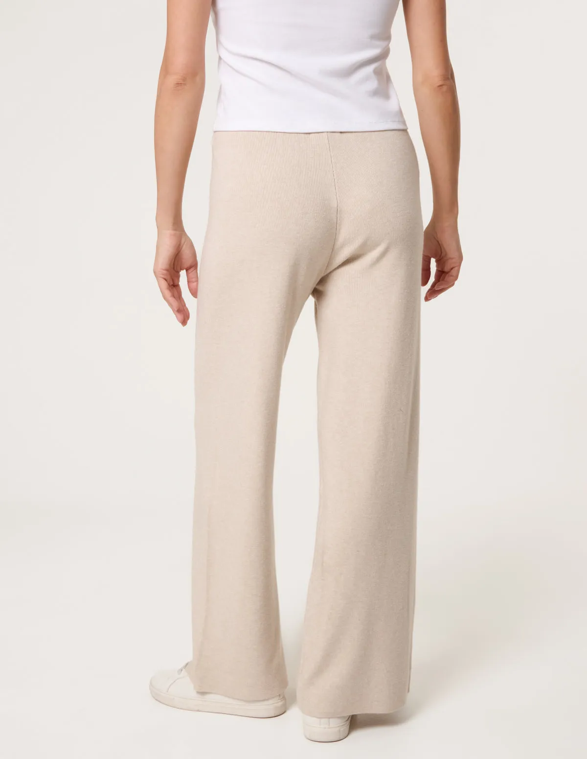 Knitted Wide Leg Trousers sold by Blue Vanilla product image thumbnail 4