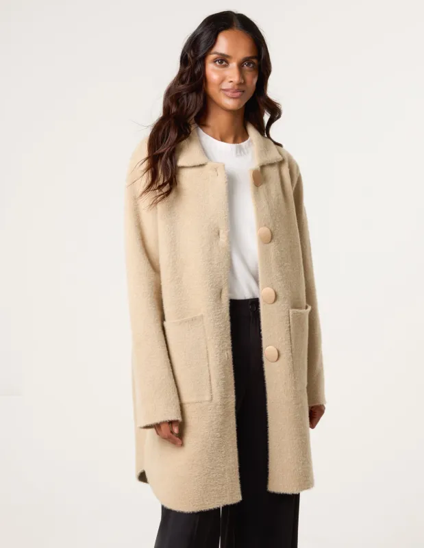 Overcoat With Classic Collar sold by Blue Vanilla