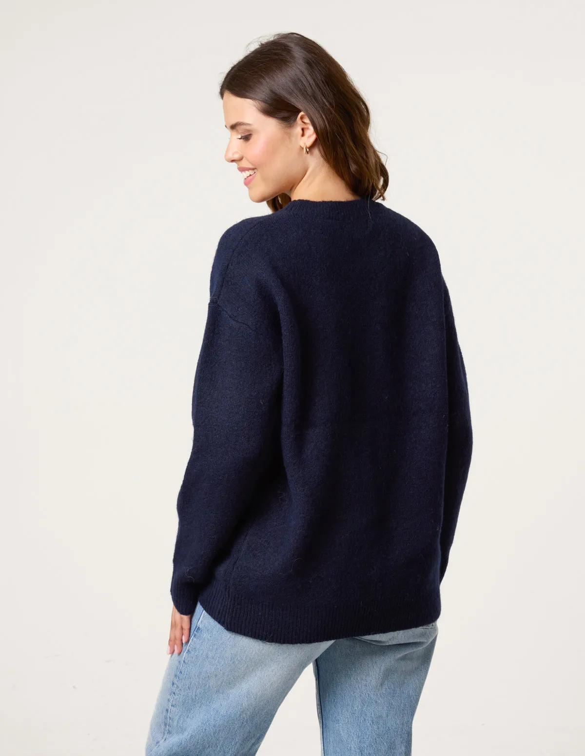 Embroidered Love Design Jumper sold by Blue Vanilla product image thumbnail 5