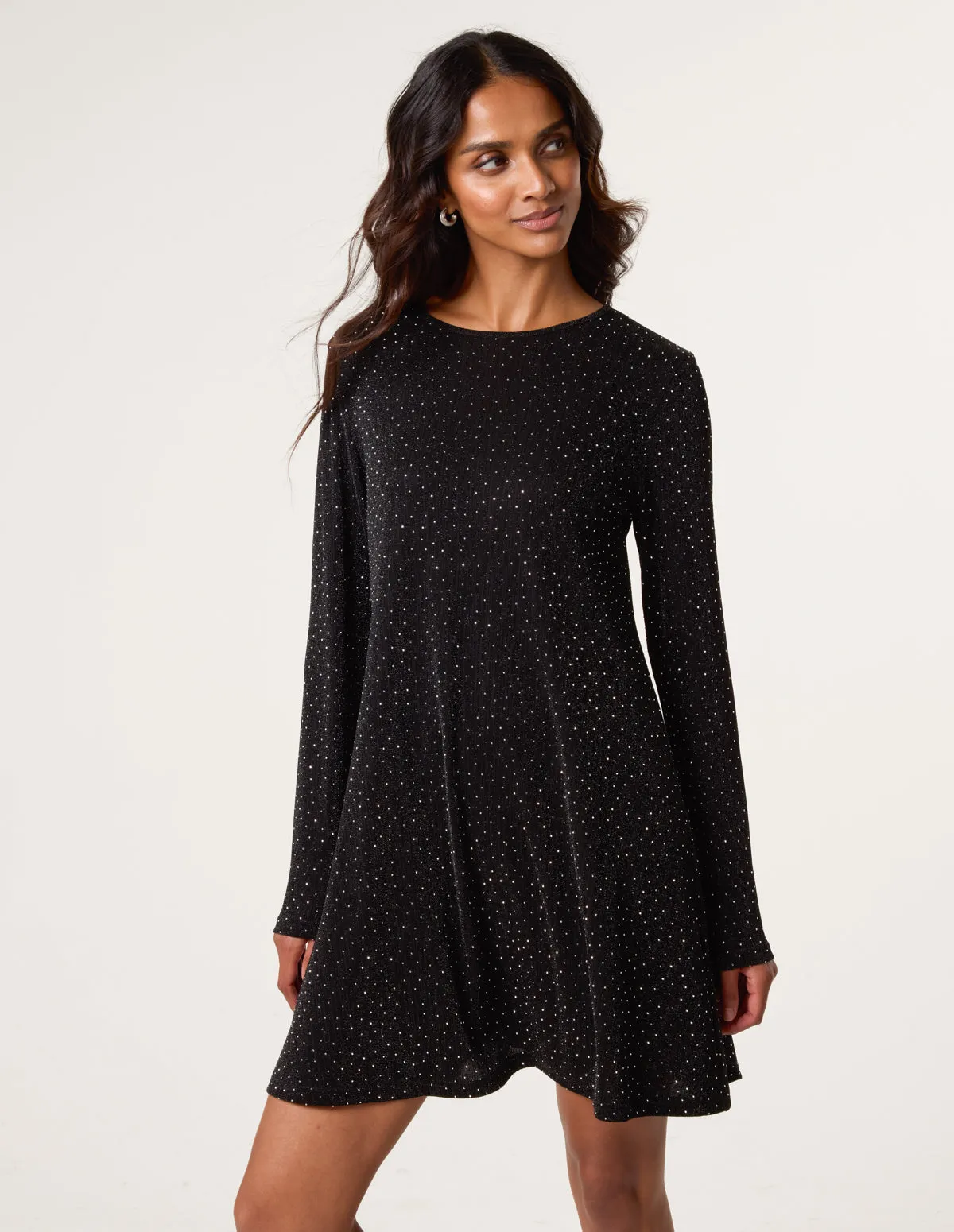 Lurex Diamante Swing Dress sold by Blue Vanilla