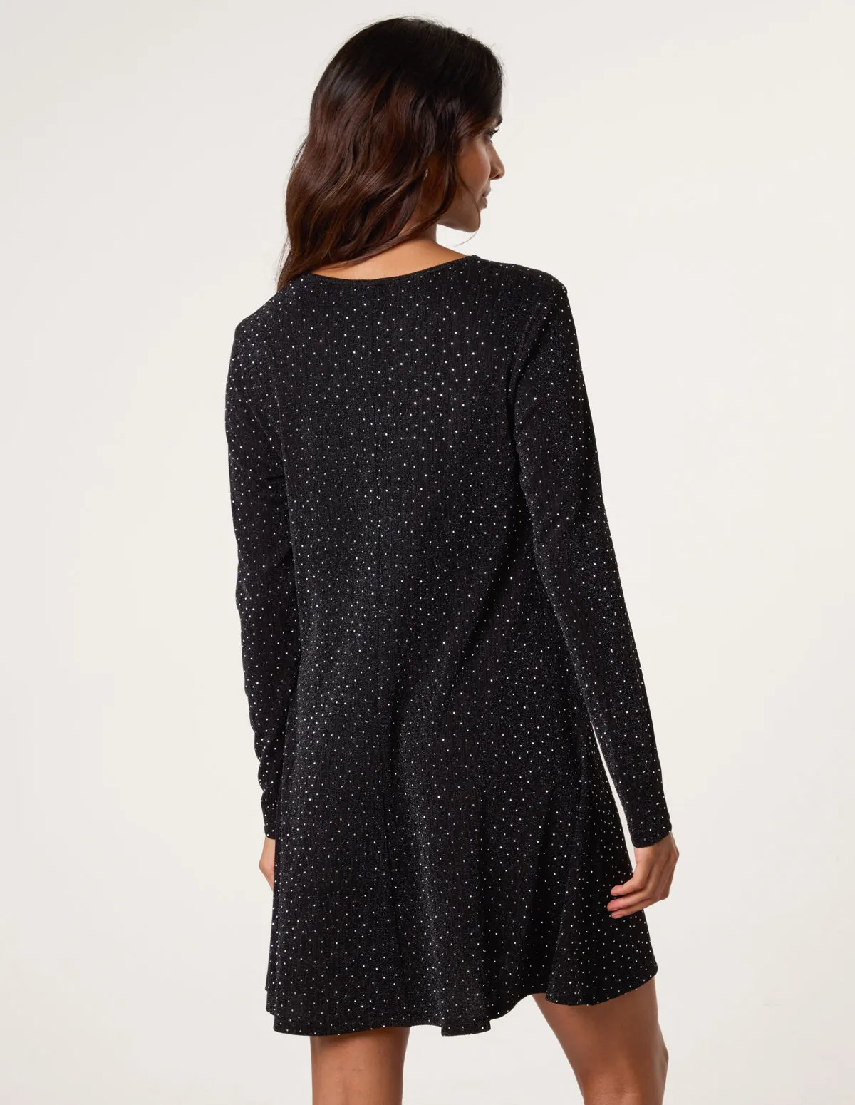 Lurex Diamante Swing Dress sold by Blue Vanilla product image thumbnail 4
