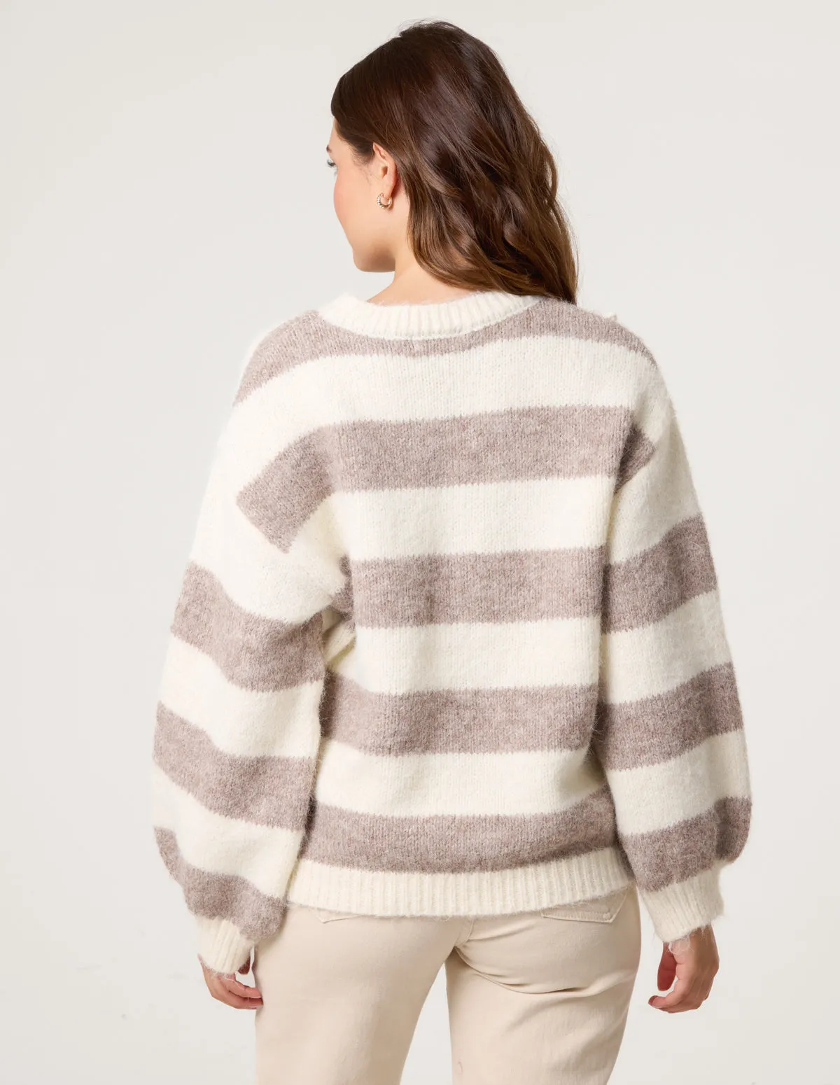 Stripe 3D Floral Jumper sold by Blue Vanilla product image thumbnail 4