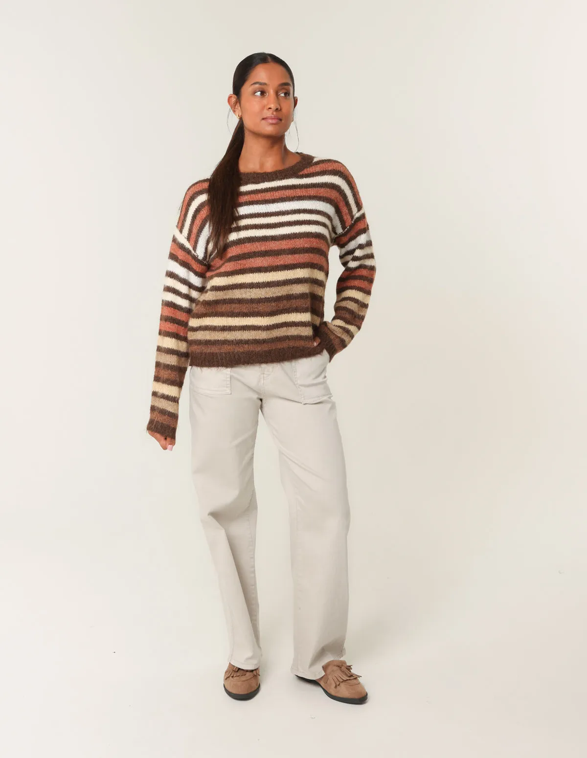 Colourful Jumper With Stripes sold by Blue Vanilla product image thumbnail 4