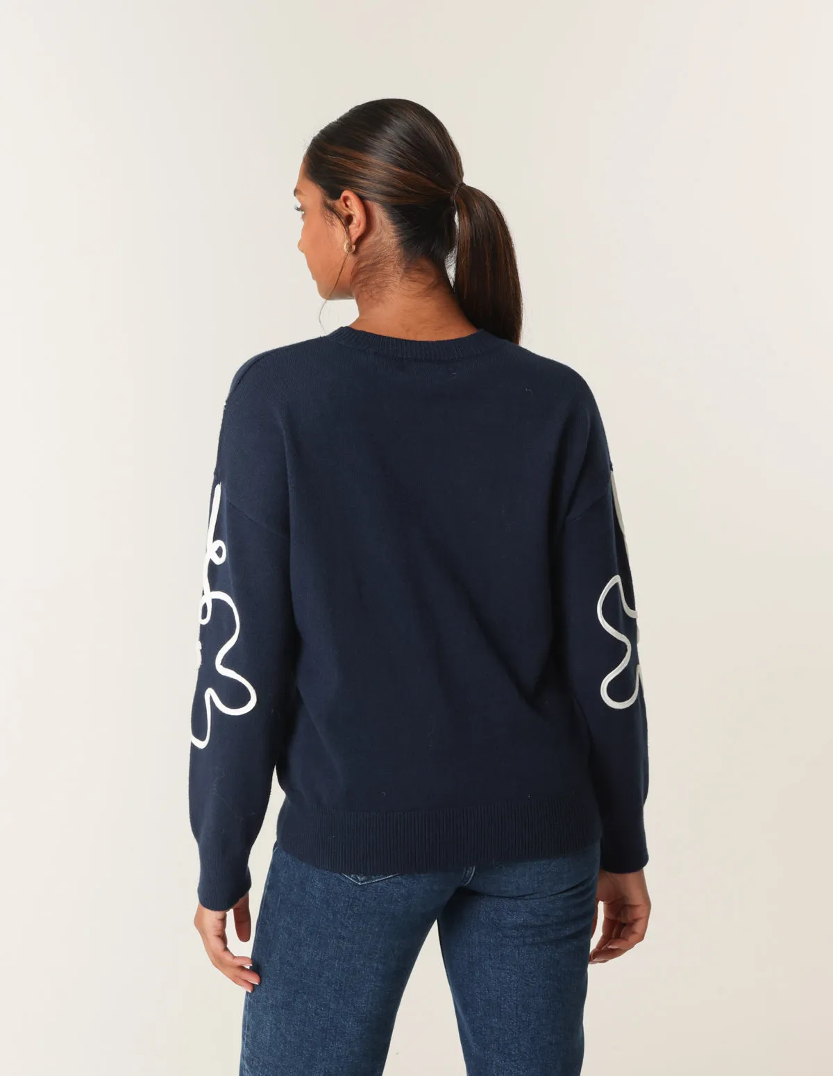 Floral Pattern Sweater sold by Blue Vanilla product image thumbnail 2