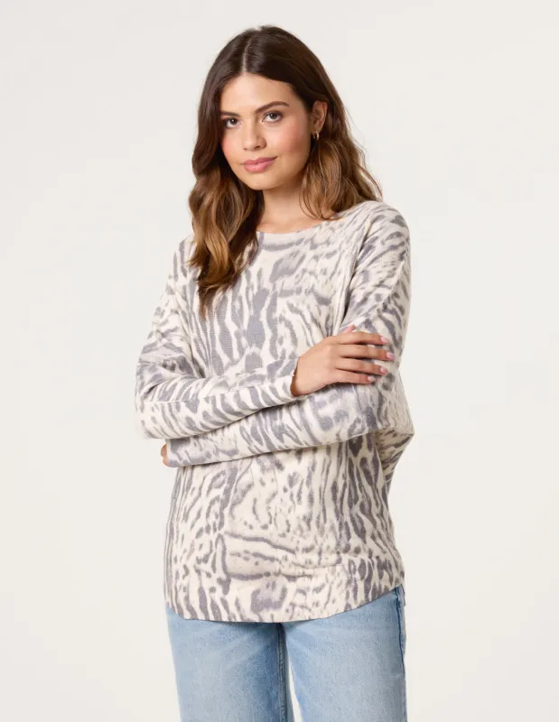 Leopard Print Jumper sold by Blue Vanilla